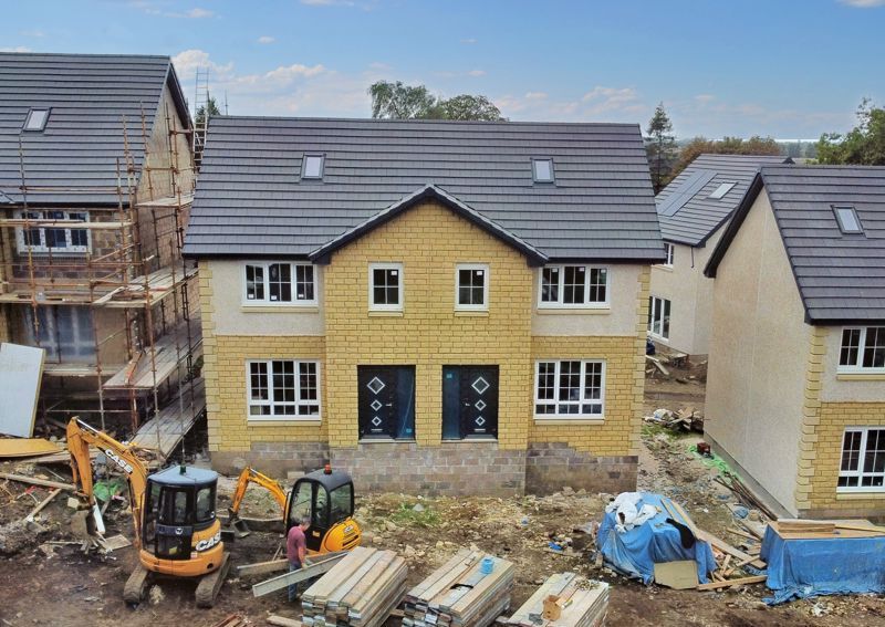 New home, 3 bed semidetached house for sale in Nethercroy Road, Croy