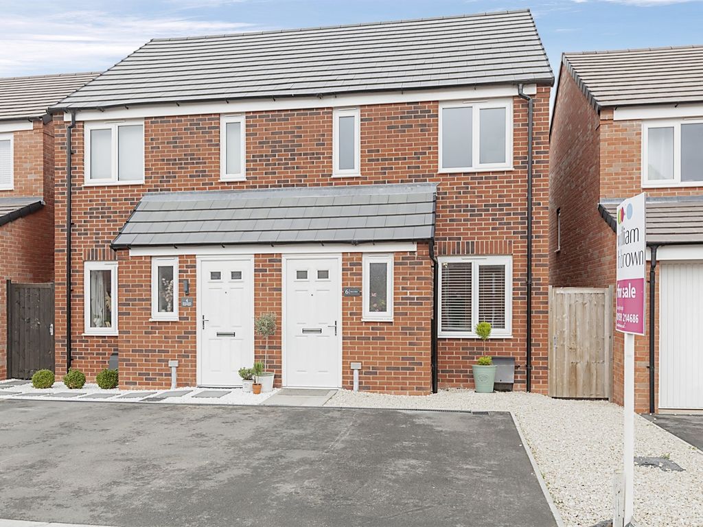 2 bed semidetached house for sale in Dove Close, Shepshed