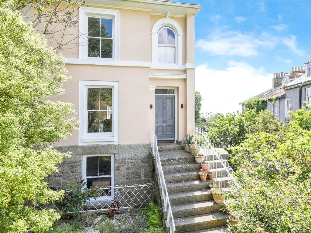4 bed end terrace house for sale in Morrab Terrace, Penzance, Cornwall