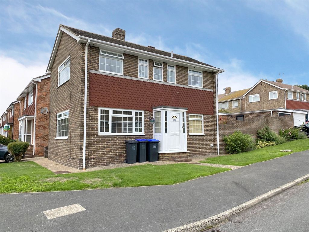 3 bed detached house for sale in Greenoaks, North Lancing, West Sussex