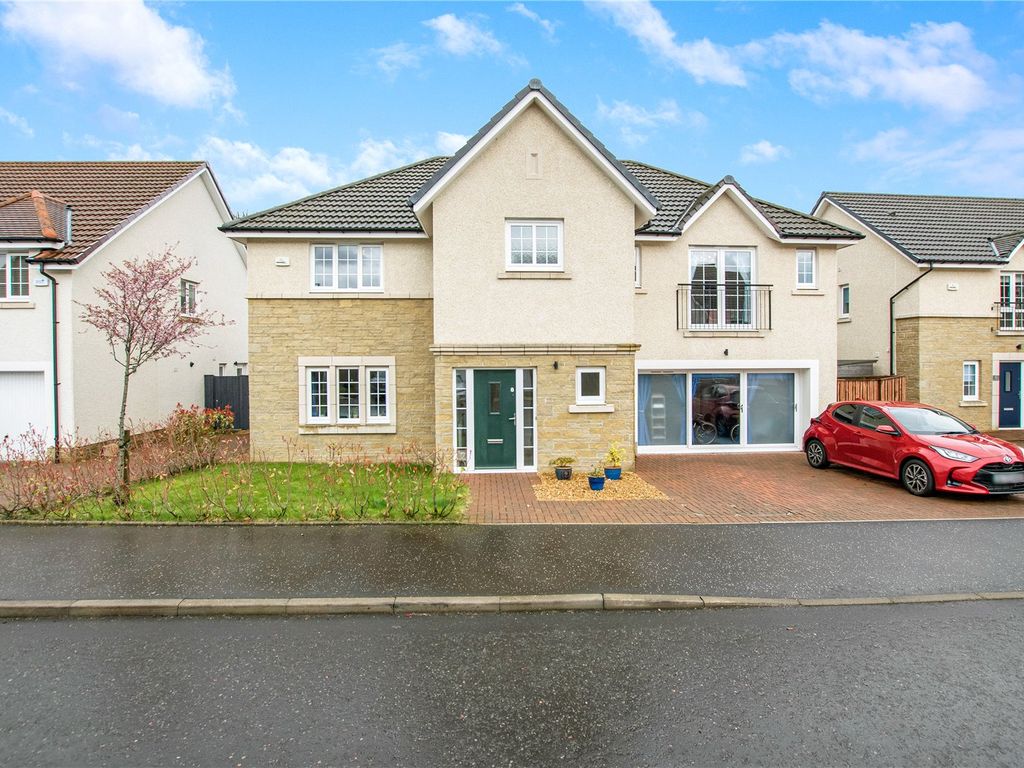 5 bed detached house for sale in Powlees Place, Kinnaird, Larbert FK2