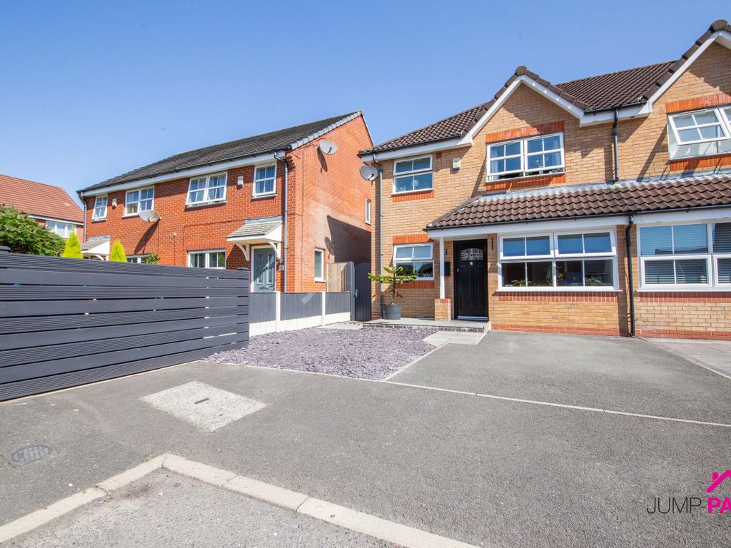 3 bed semidetached house for sale in Holcroft Drive, Abram, Wigan WN2