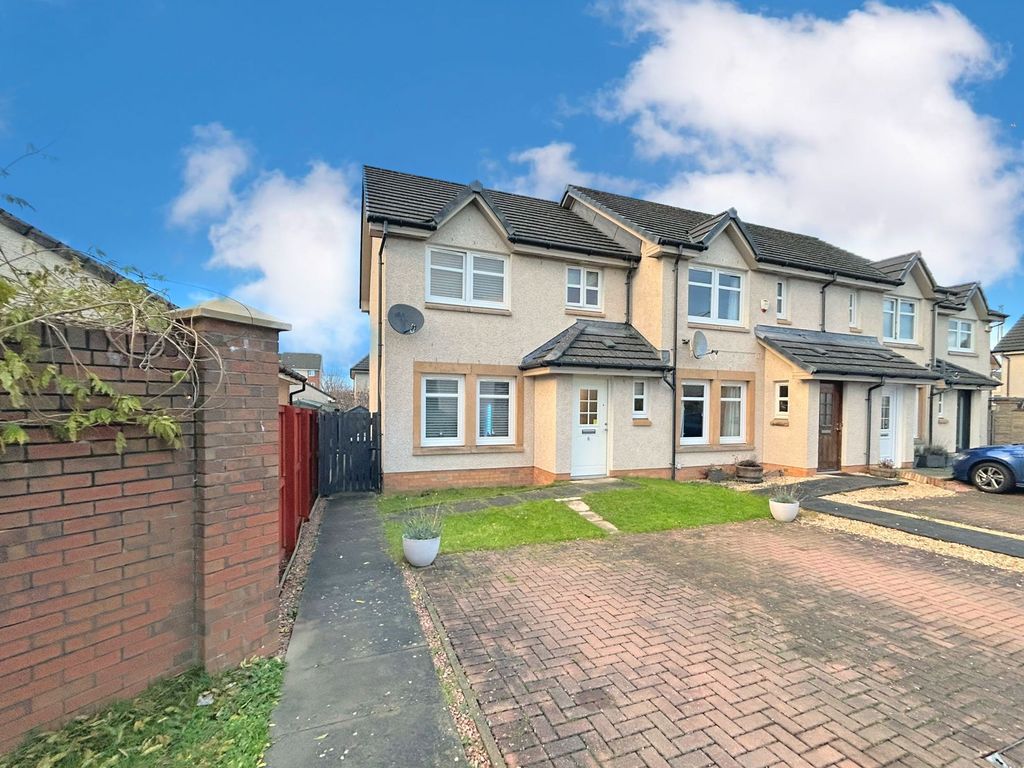 3 bed end terrace house for sale in Mcdonald Crescent, Falkirk FK2, £