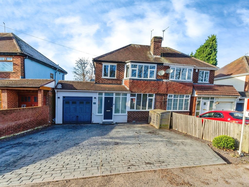 3 bed semidetached house for sale in Lichfield Road, Rushall, Walsall