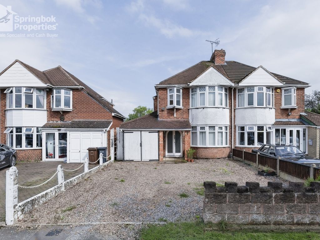 New home, 3 bed semidetached house for sale in Manor Park Road, Birmingham, West Midlands B36