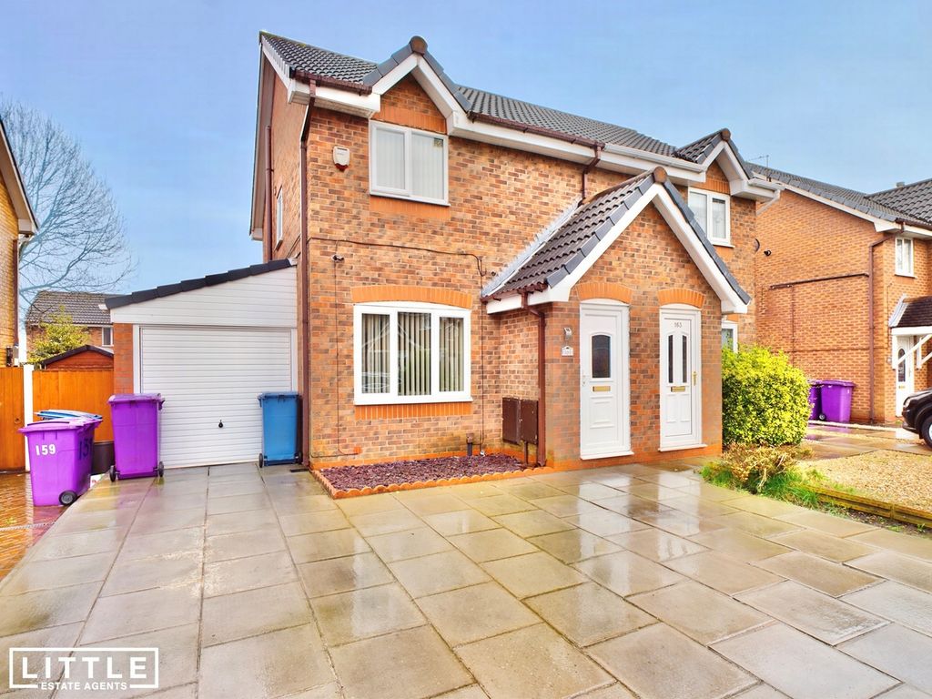 2 bed semidetached house for sale in Capricorn Crescent, Liverpool L14