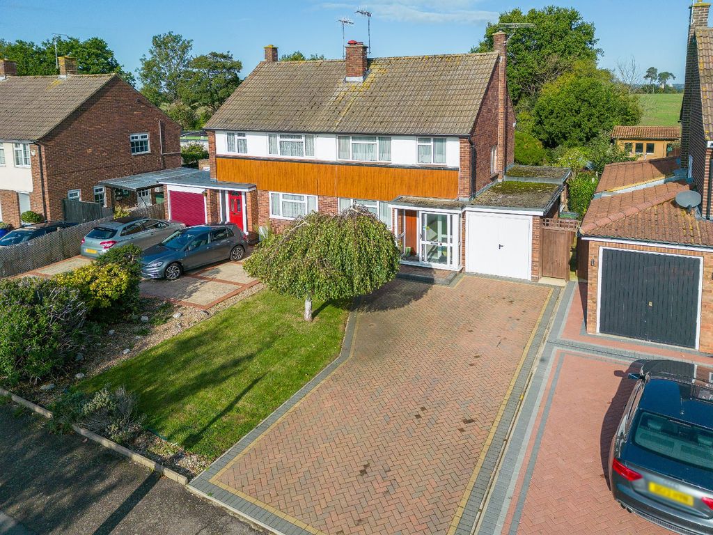 3 bed semidetached house for sale in Farm Way, Bushey, Hertfordshire
