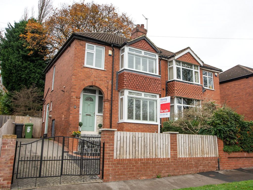 3 bed semidetached house for sale in Coppice Way, Roundhay, Leeds LS8