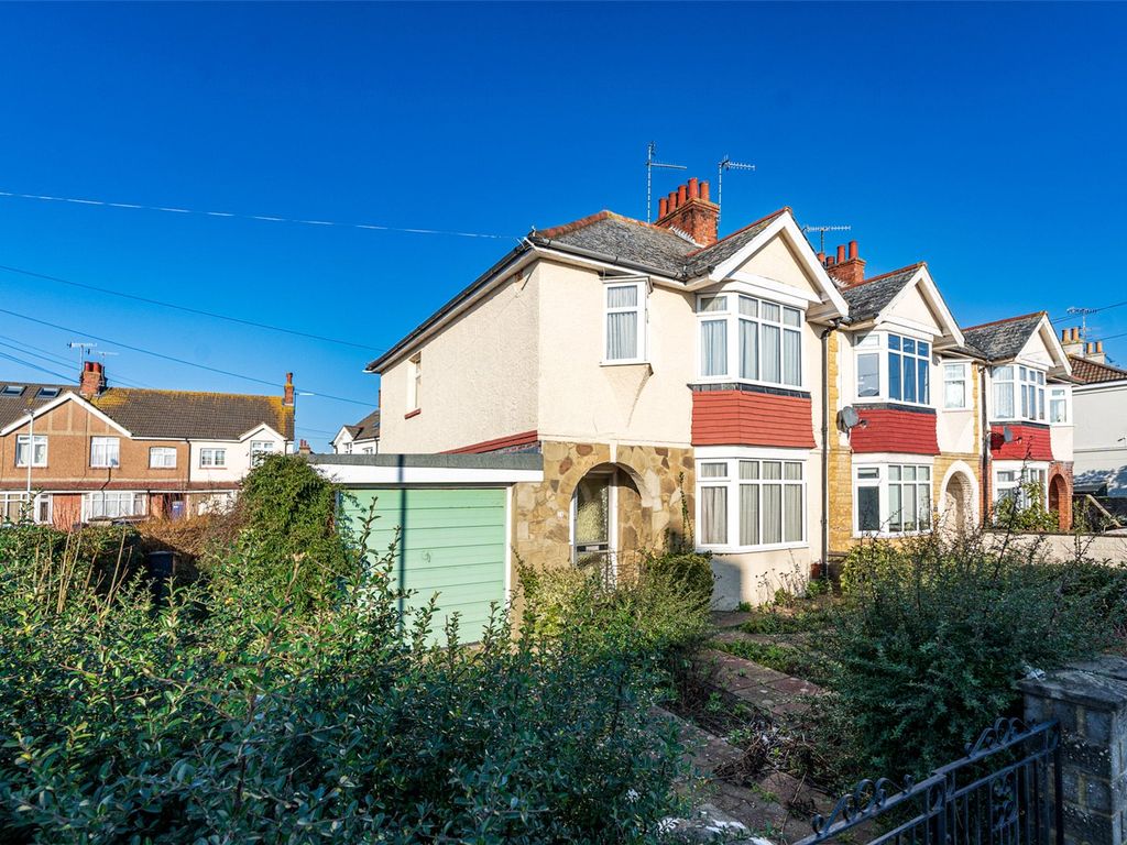 3 bed end terrace house for sale in Westcourt Road, Worthing, West