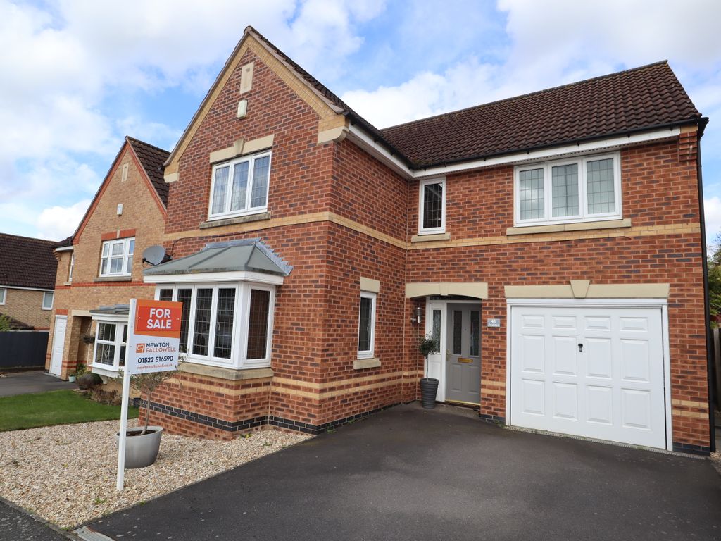 4 bed detached house for sale in Manrico Drive, Lincoln LN1, £315,000