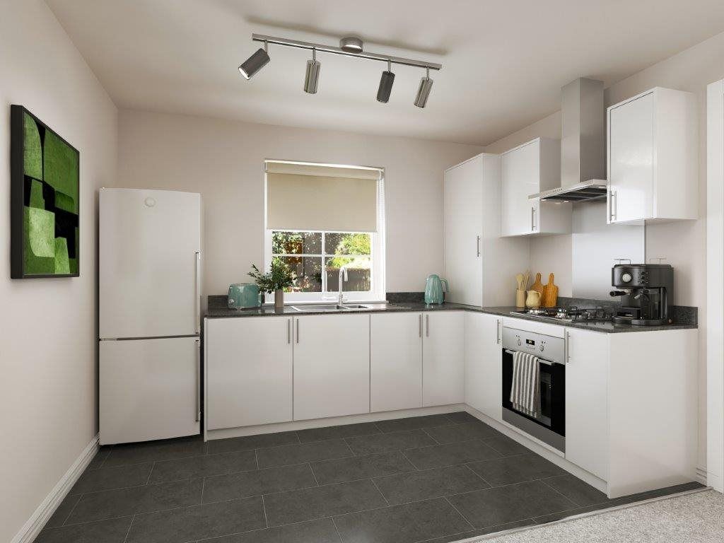 New home, 2 bed terraced bungalow for sale in 81 Vines Cross Way, Skelmersdale, Lancashire WN8