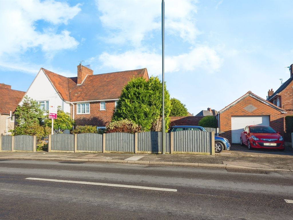 2 bed semidetached house for sale in North Wingfield Road, Grassmoor, Chesterfield S42, £