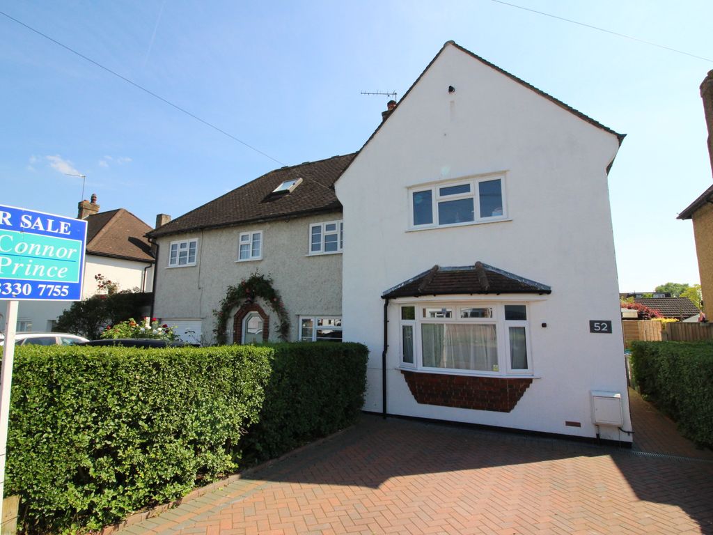 3 bed end terrace house for sale in Grange Road, Chessington KT9, £