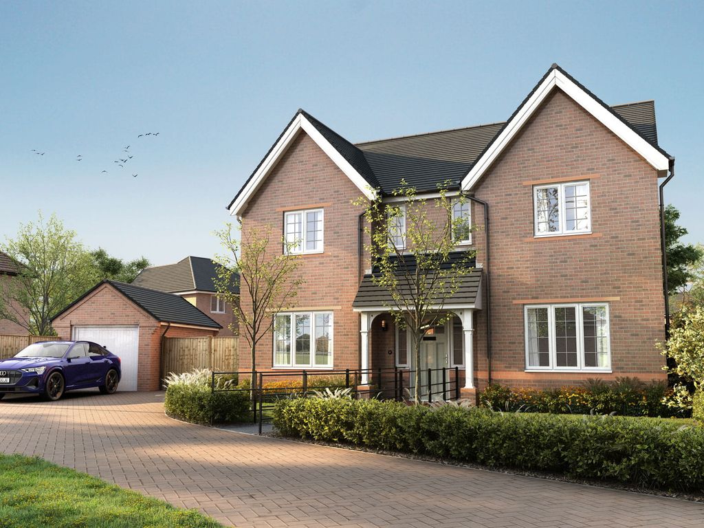 New home, 4 bed detached house for sale in "The Peele" at Park Road, Faringdon SN7, £510,000
