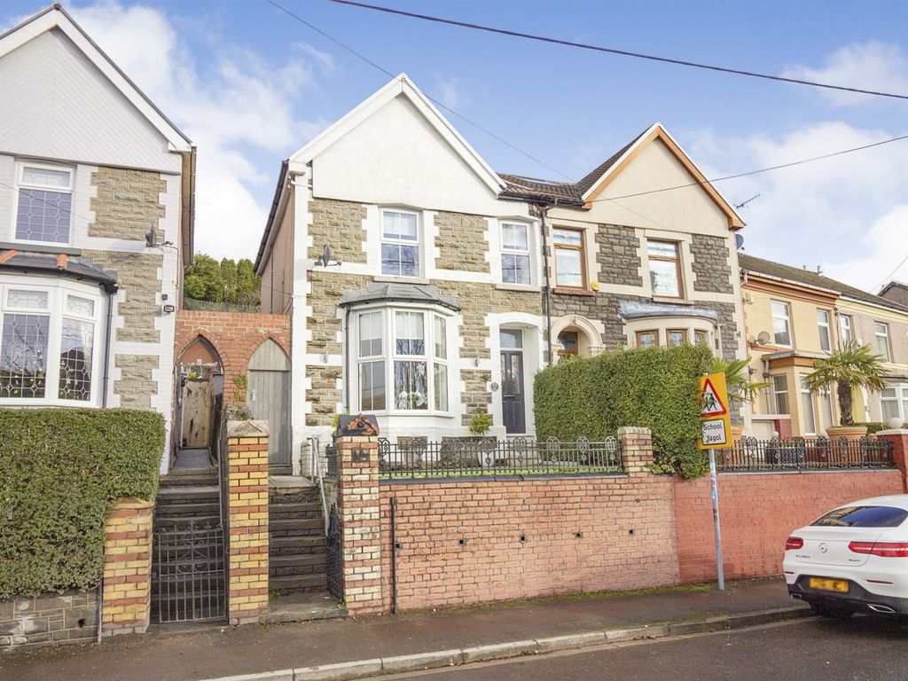 3 bed semidetached house for sale in The Parade, Porth CF39 Zoopla