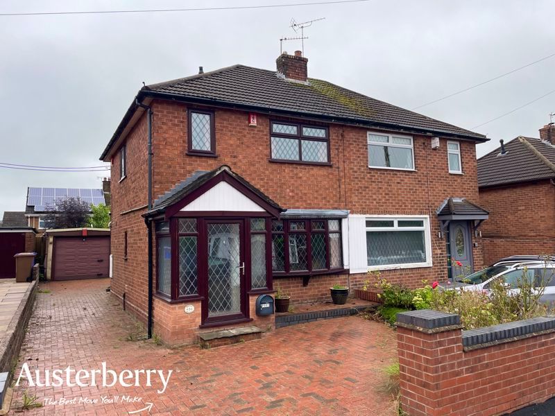 2 bed semidetached house for sale in Myrtle Avenue, Weston Coyney, StokeOnTrent