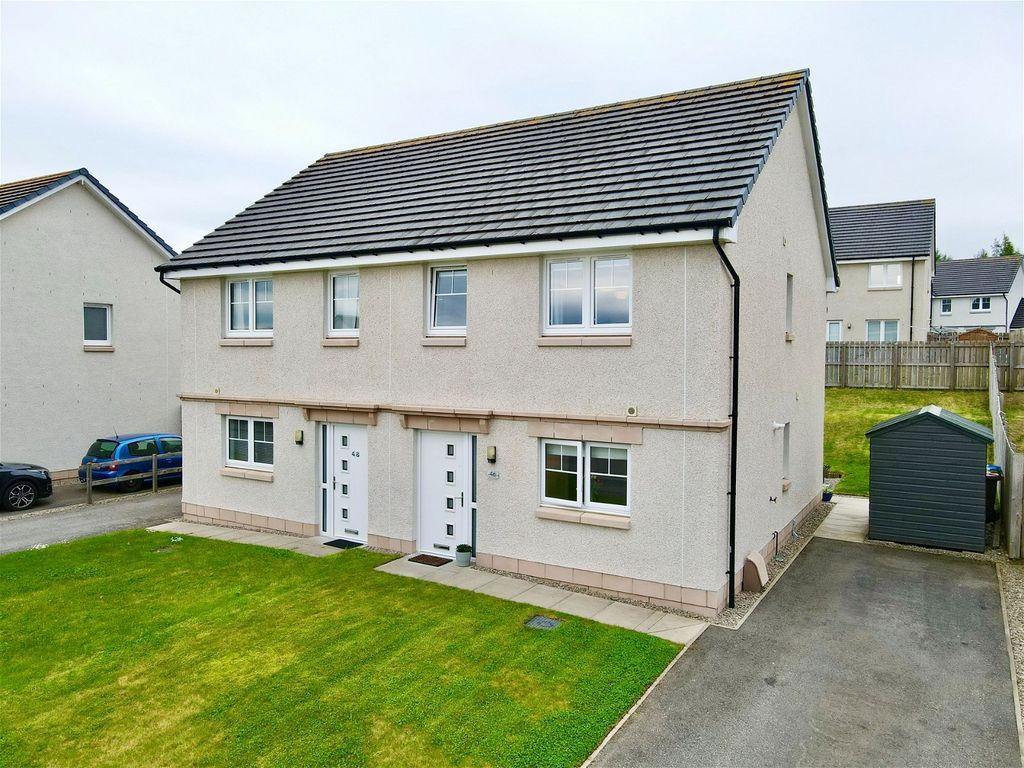 3 bed semidetached house for sale in 46 Rowan Gardens, Conon Bridge