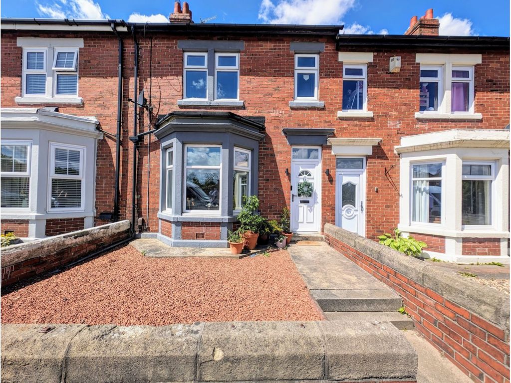 3 bed terraced house for sale in Park Terrace, Gateshead NE11, £160,000