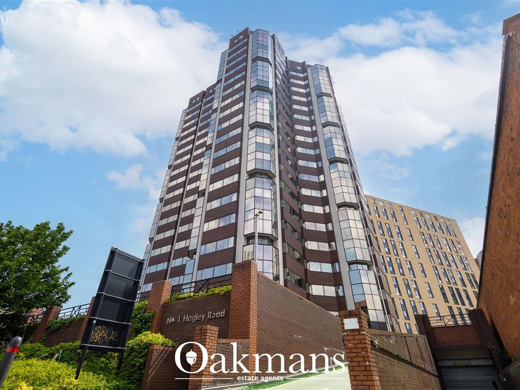 2 bed flat for sale in Hagley Road, Edgbaston, Birmingham B16, £150,000