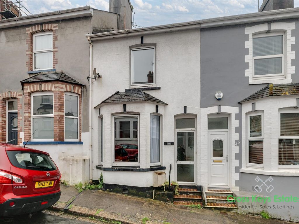 2 bed terraced house for sale in Balmoral Avenue, Plymouth PL2, £