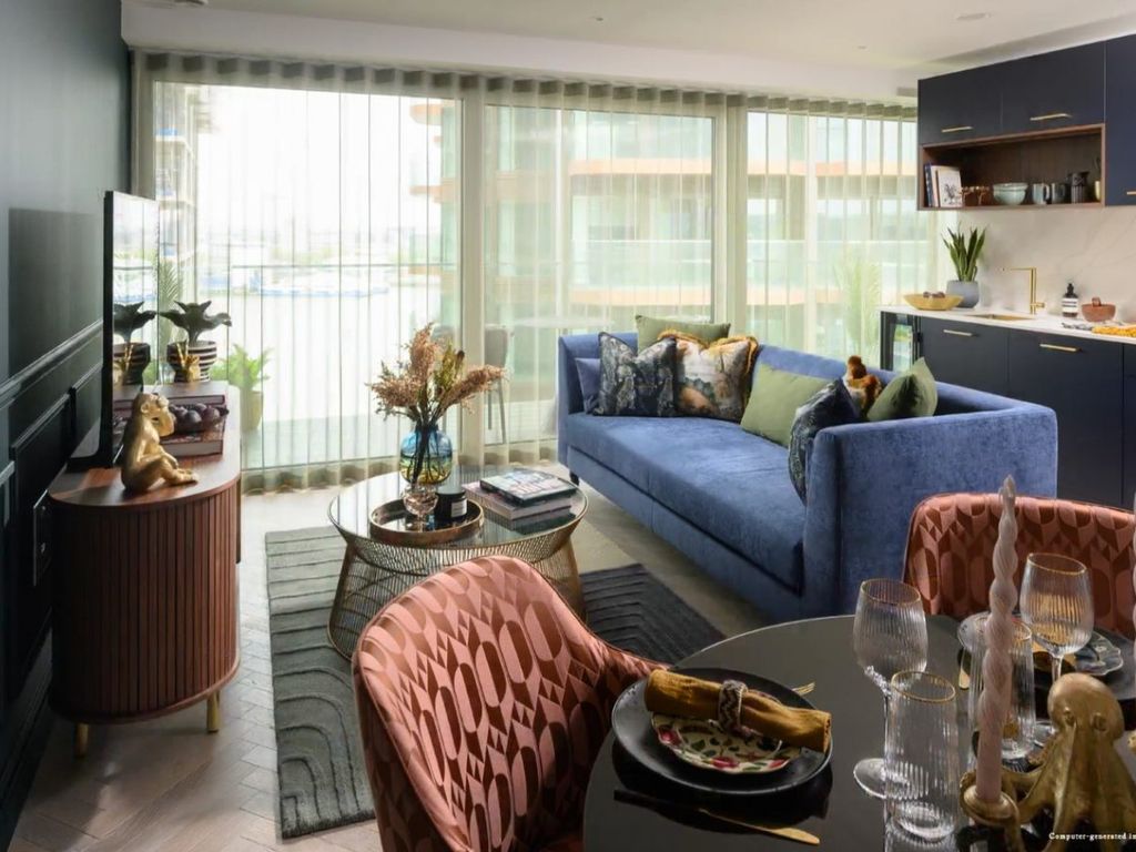 New home, 1 bed flat for sale in Seafarers Wharf, Royal Arsenal