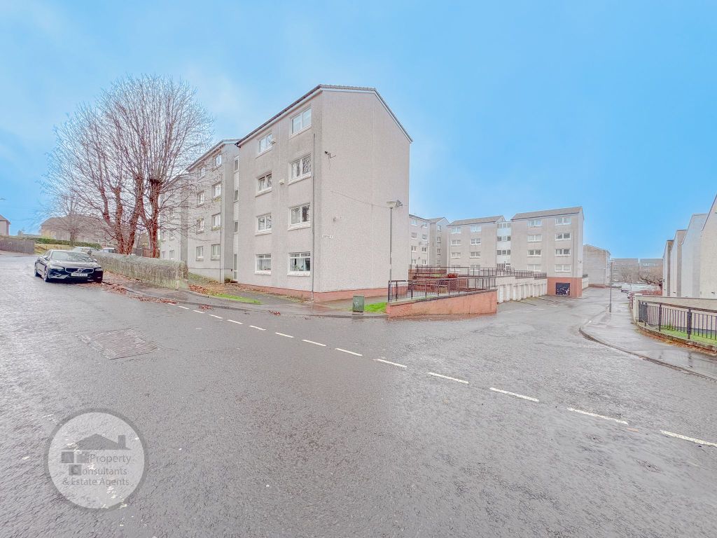 2 bed flat for sale in Sunnyside Place, Barrhead, Glasgow G78, £50,000