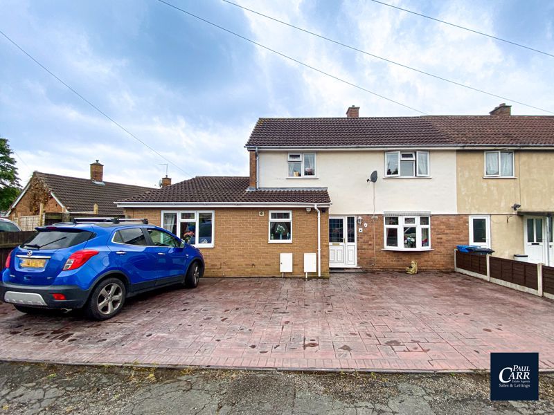 3 bed end terrace house for sale in Parks Crescent, Essington WV11, £
