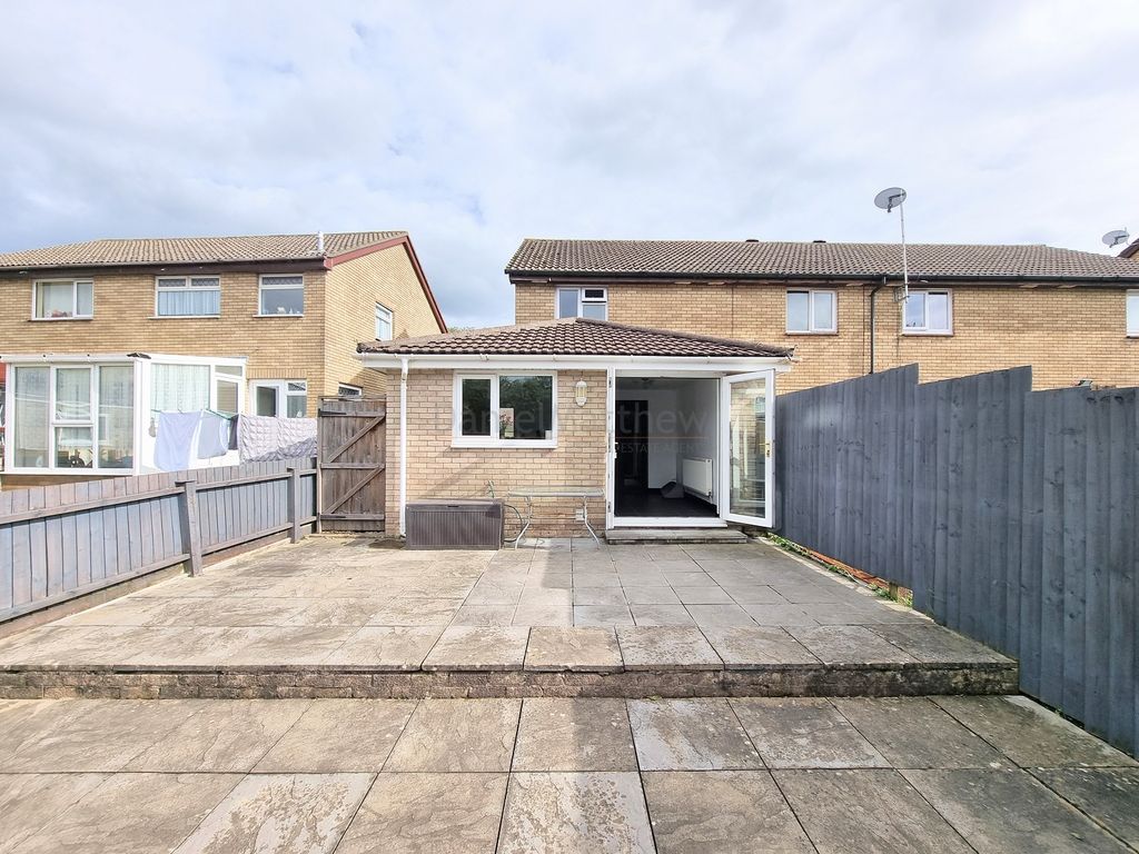 2 bed end terrace house for sale in The Spinney, Brackla, Bridgend