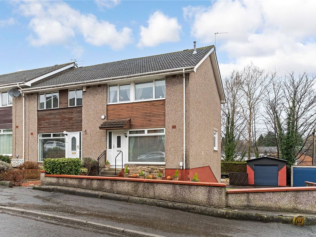 3 bed end terrace house for sale in Millburn Avenue, Rutherglen, Glasgow, South Lanarkshire G73