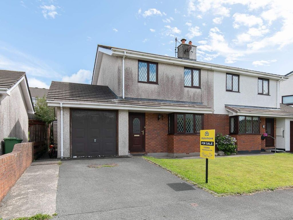 3 bed semidetached house for sale in 6 Sprucewood View, Foxdale IM4, £319,000 Zoopla