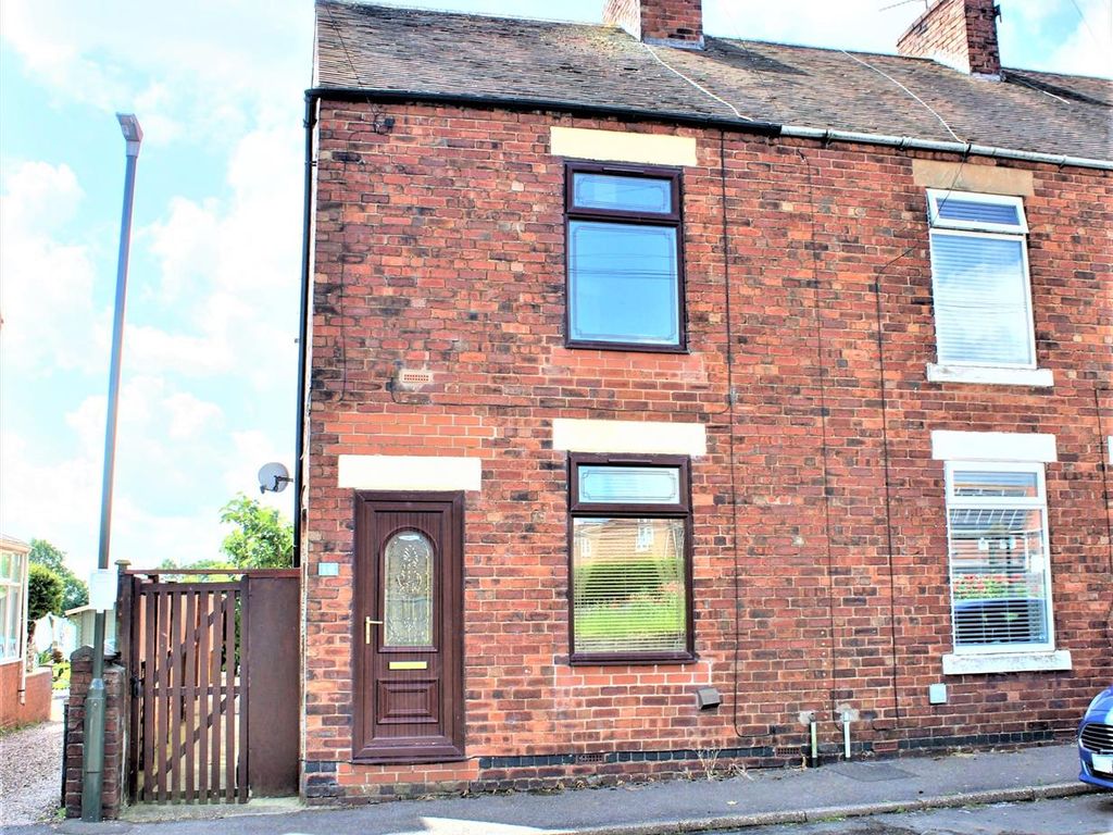 2 bed terraced house for sale in New Street, Whitwell, Worksop, Nottinghamshire S80, £120,000