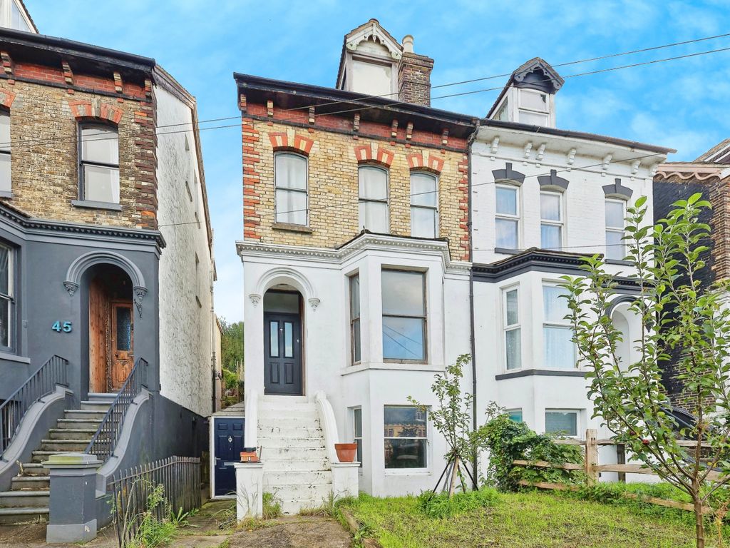 3 bed semidetached house for sale in Folkestone Road, Dover, Kent CT17