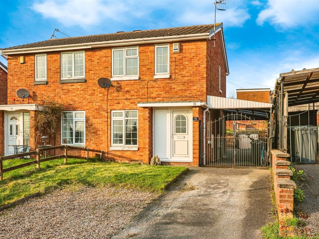 2 bed semidetached house for sale in Chestnut Road, Langley Mill