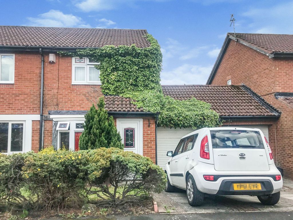 2 bed semidetached house for sale in Coleridge Drive, Choppington NE62