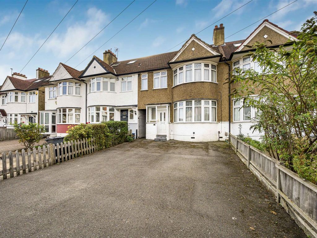 3 bed terraced house for sale in Sidmouth Avenue, Isleworth TW7, £