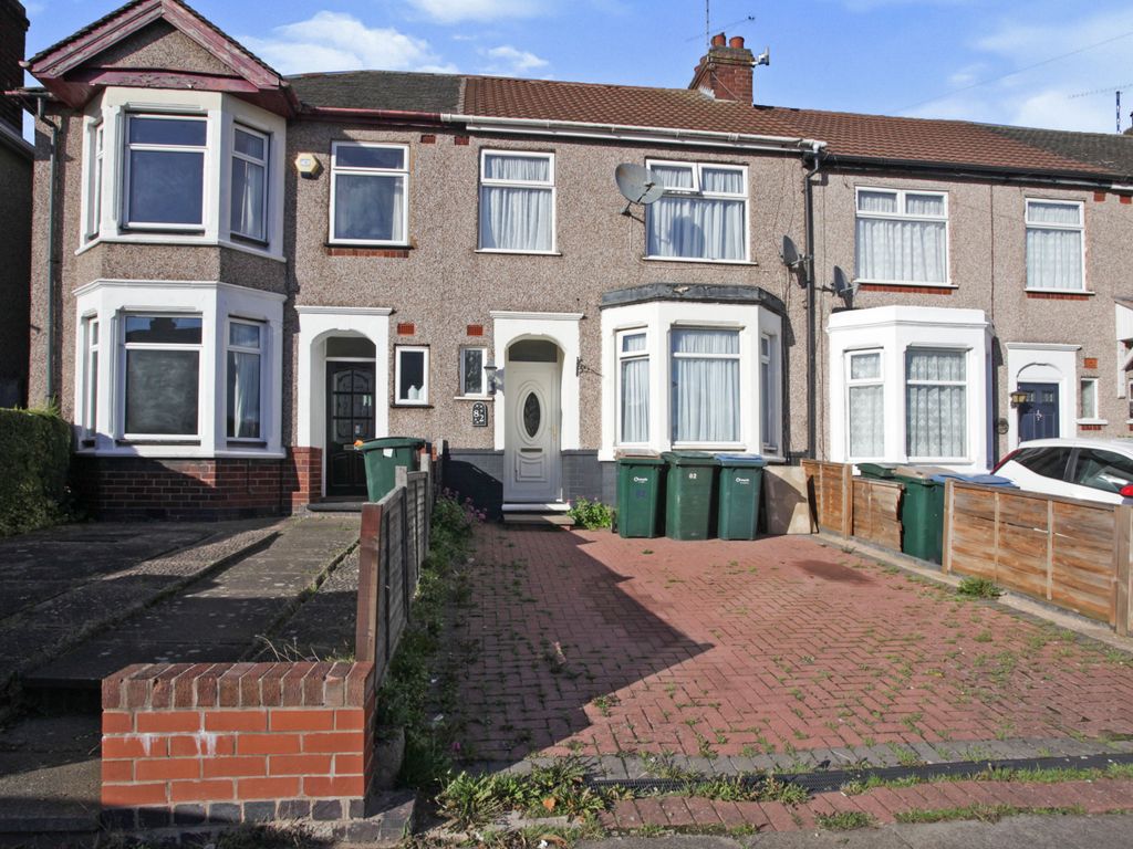 3 bed terraced house for sale in Rollason Road, Radford, Coventry CV6