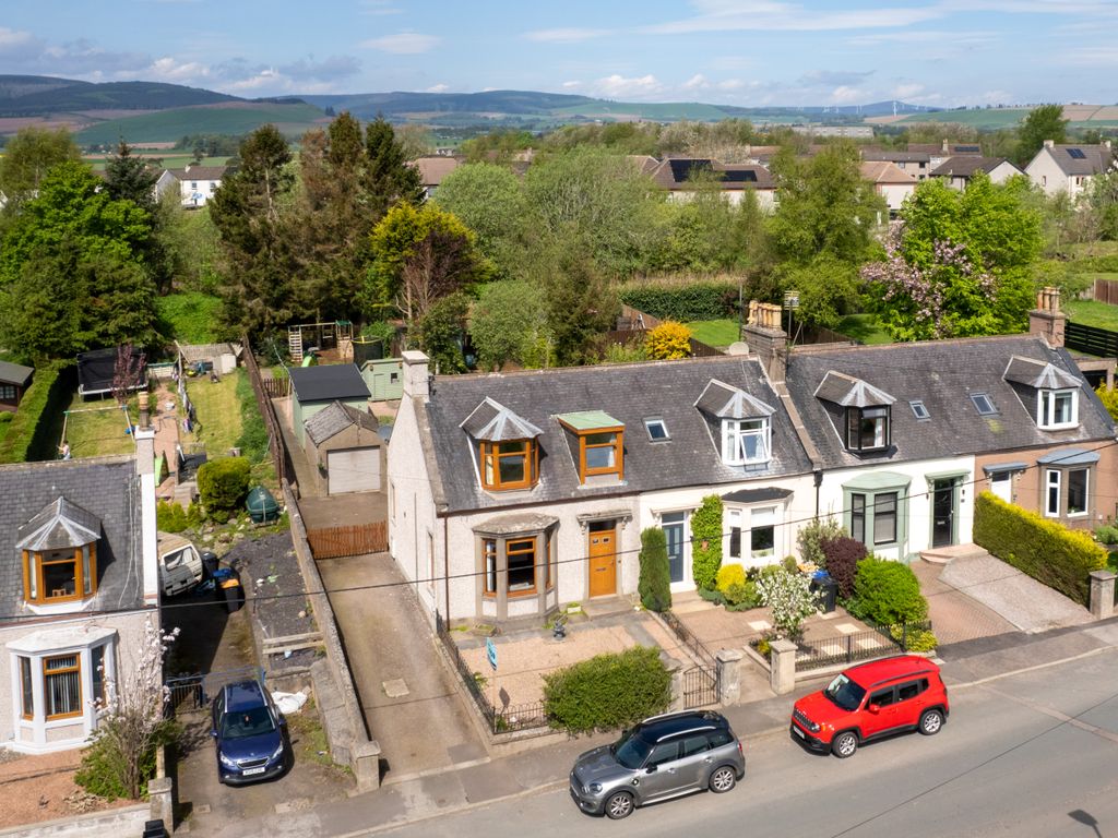 3 bed end terrace house for sale in Springbank Terrace, Fordoun, Laurencekirk AB30, £200,000