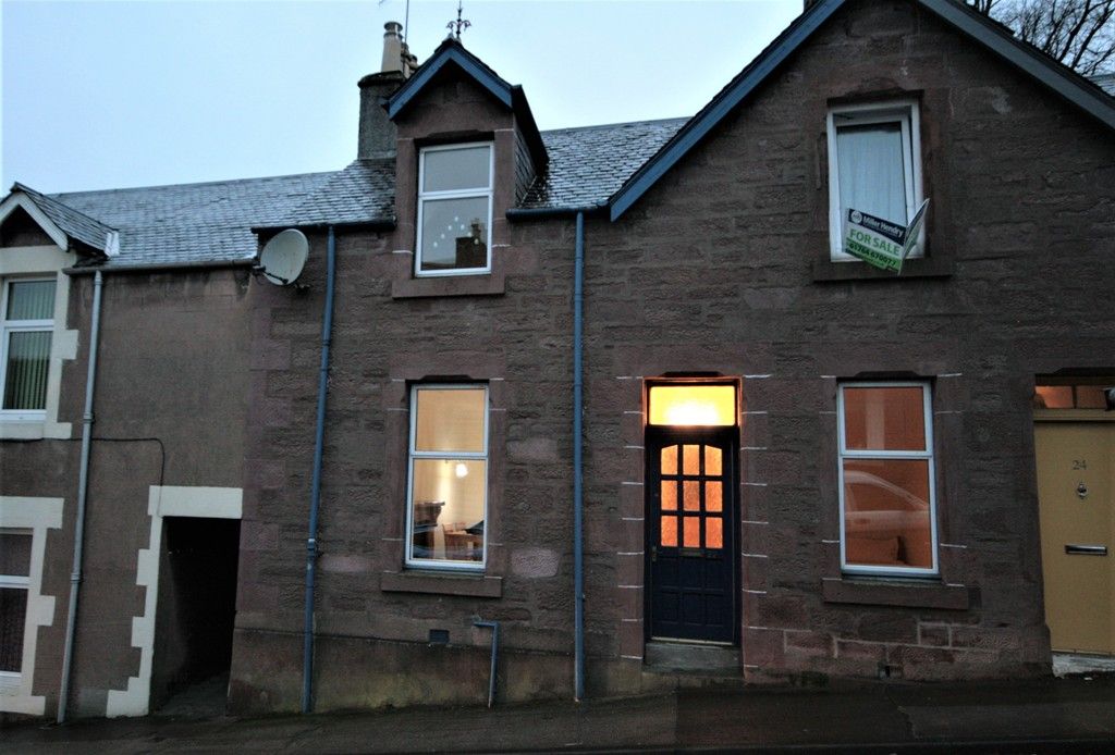 2 bed terraced bungalow for sale in Hill Street, Crieff PH7, £110,000 Zoopla