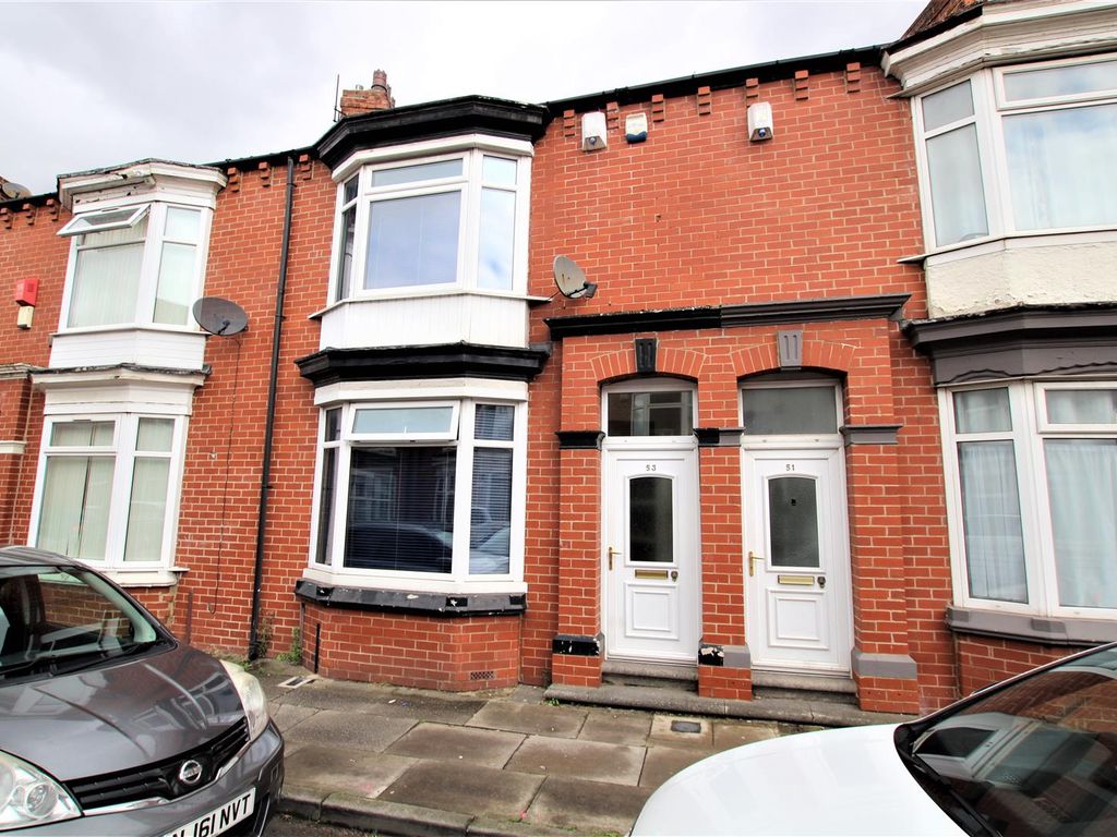 4 bed terraced house for sale in Gresham Road, Middlesbrough TS1, £