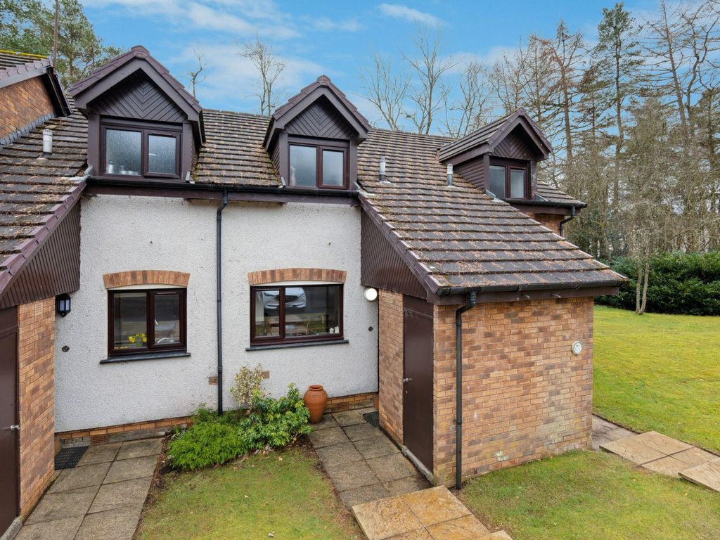 1 bed terraced house for sale in Dunbar Court, Auchterarder, Perthshire