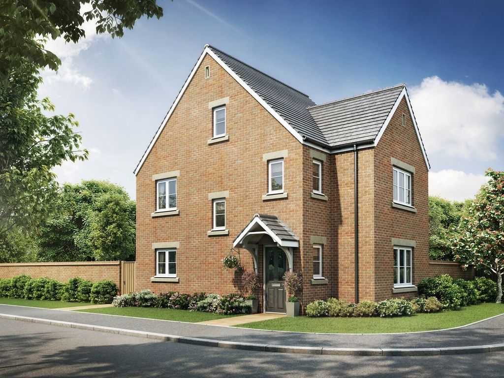 New home, 4 bed detached house for sale in "The Lumley Corner" at Percy