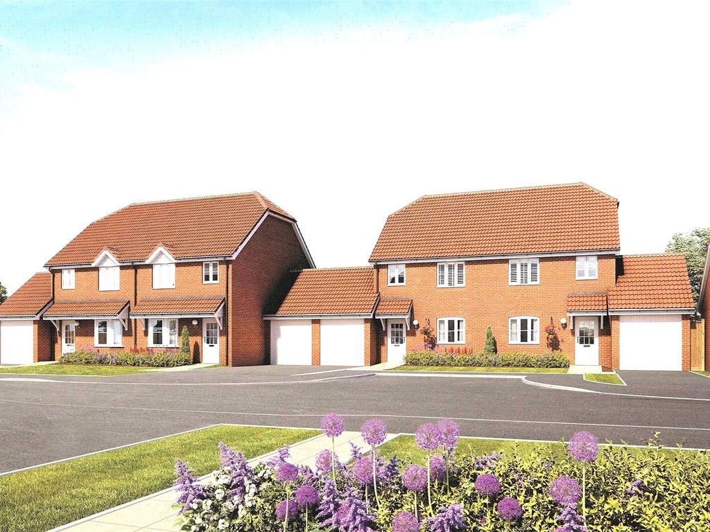 New home, 3 bed semidetached house for sale in Imperial Gardens, Gray Close, Hawkinge, Kent