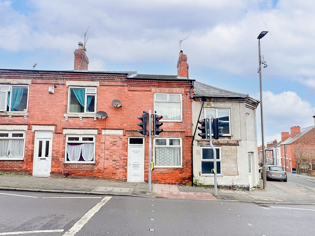 2 bed terraced house for sale in Station Road, Ilkeston DE7, £80,000