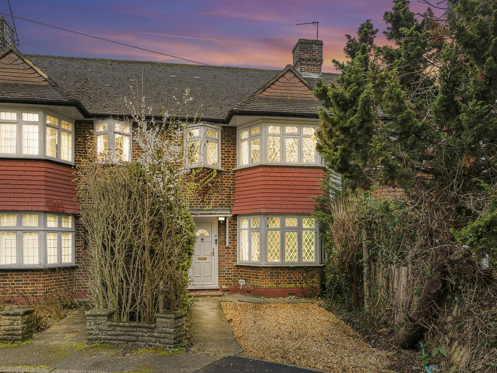 3 bed terraced house for sale in Hatherleigh Close, Morden SM4, £