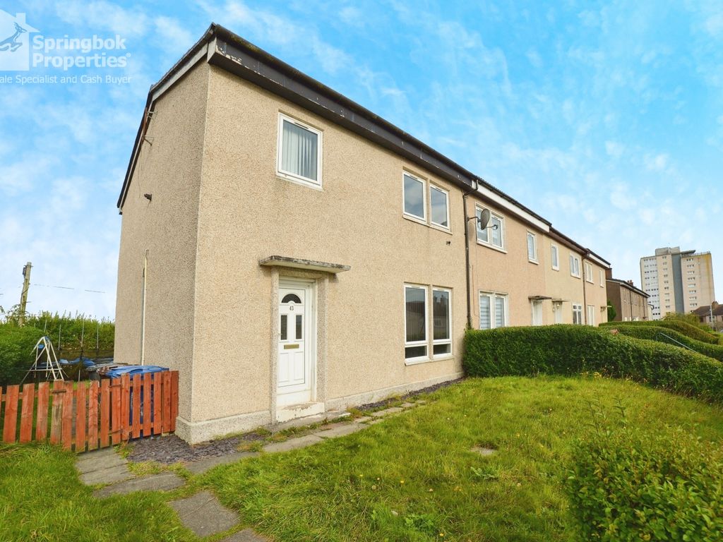 3 bed terraced house for sale in Mossgiel Drive, Clydebank