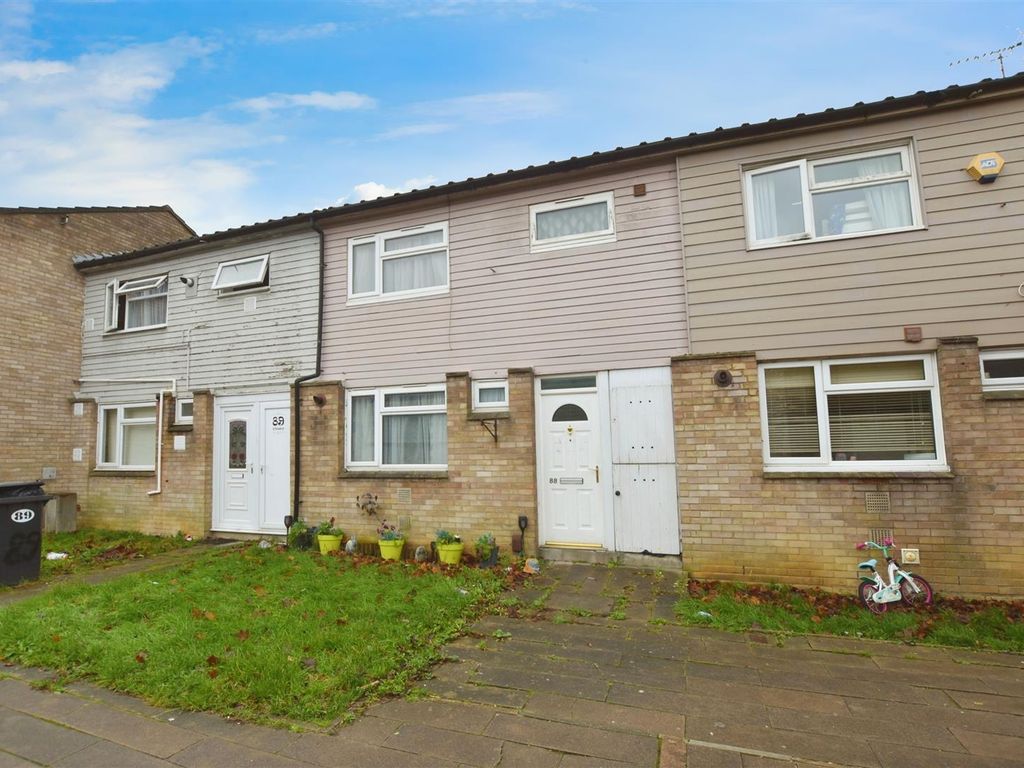 3 bed terraced house for sale in Ellindon, Bretton, Peterborough PE3, £