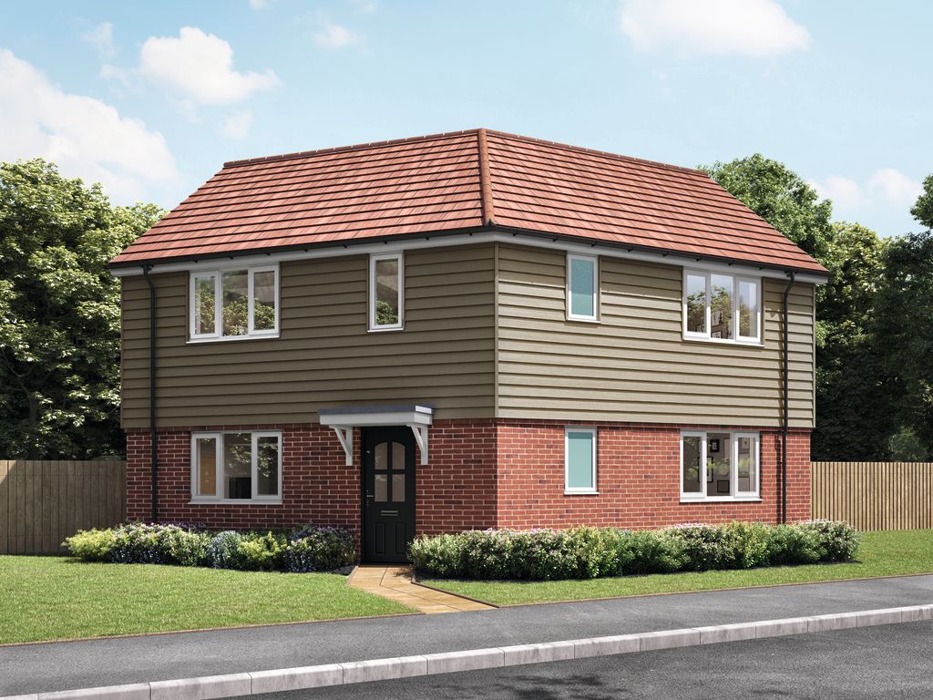 New home, 3 bed detached house for sale in "The Brindley" at Goldcrest