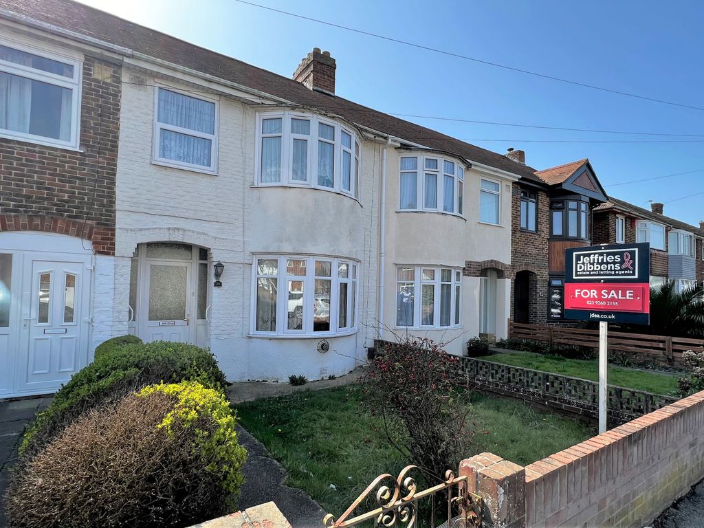 3 bed terraced house for sale in Palmyra Road, Elson, Gosport PO12 Zoopla