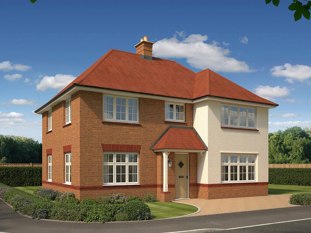 New home, 4 bed detached house for sale in "Shaftesbury" at Hatfield