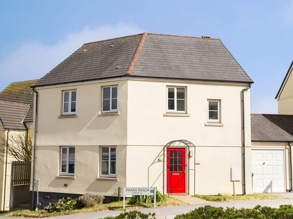 3 bed detached house for sale in Swans Reach, Falmouth TR11, £350,000